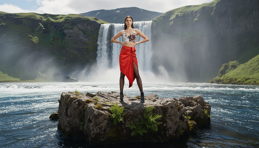 The Zen Z "Red Flag" Co-ord