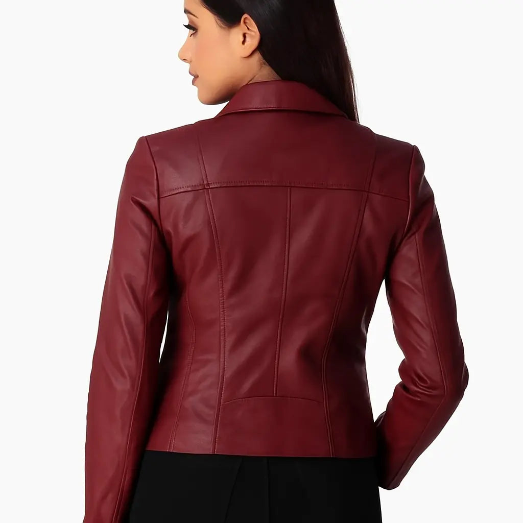 The Diva Burgundy-Step out in The Diva Burgundy — where bold meets beautiful. A jacket that’s not just worn, it’s owned. 💃🔥 The Madhu Store