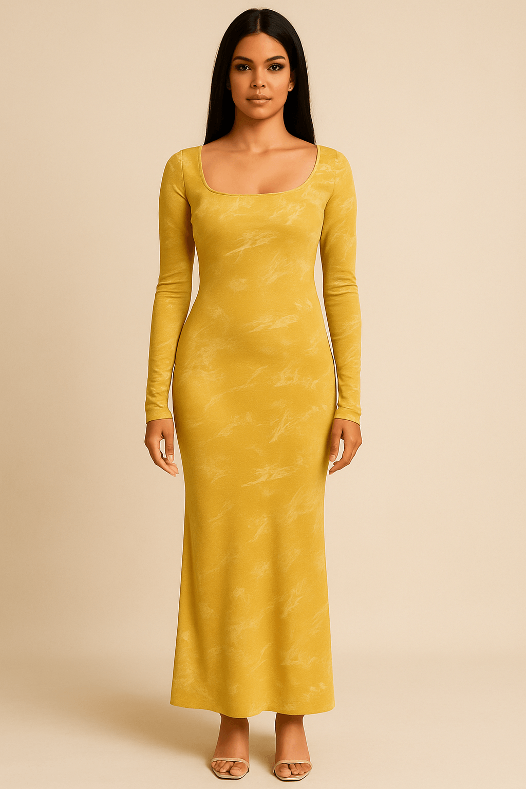 Blush Mist Bodycon Dress for Women | Elegant Cotton Lycra Fit by TheMadhuStore - The MadhuBlush Mist Bodycon Dress for Women | Elegant Cotton Lycra Fit by TheMadhuStore