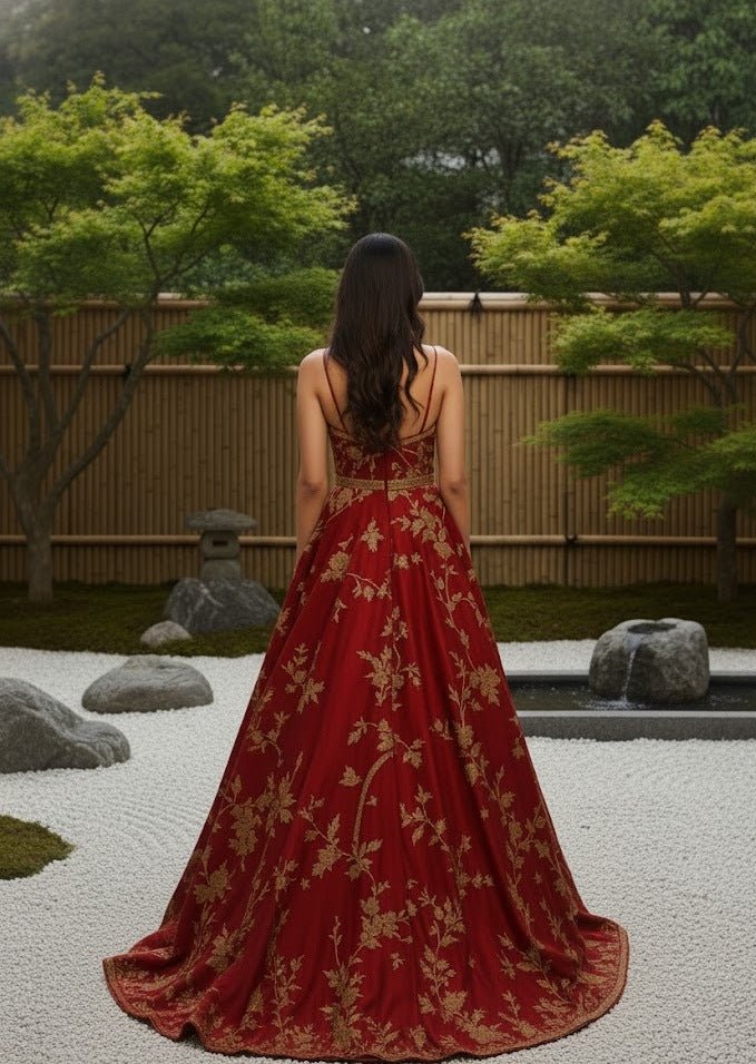 “Elysian Ember” - “A divine spark of elegance — where paradise meets fire.” - The Madhu“Elysian Ember” - “A divine spark of elegance — where paradise meets fire.”