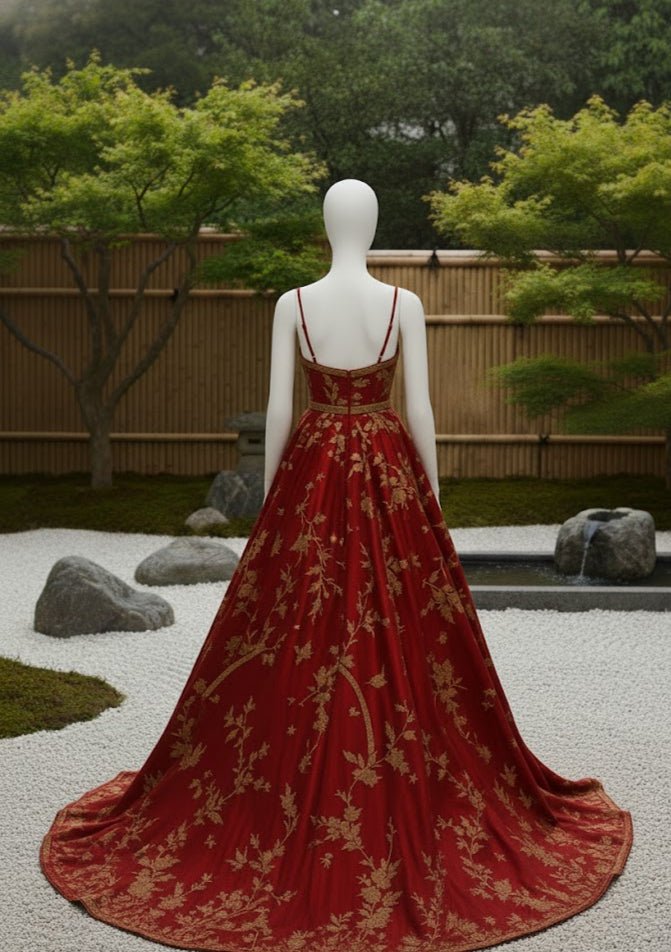 “Elysian Ember” - “A divine spark of elegance — where paradise meets fire.” - The Madhu“Elysian Ember” - “A divine spark of elegance — where paradise meets fire.”