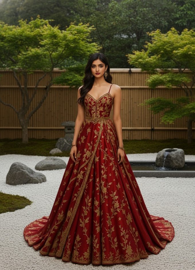 “Elysian Ember” - “A divine spark of elegance — where paradise meets fire.” - The Madhu“Elysian Ember” - “A divine spark of elegance — where paradise meets fire.”