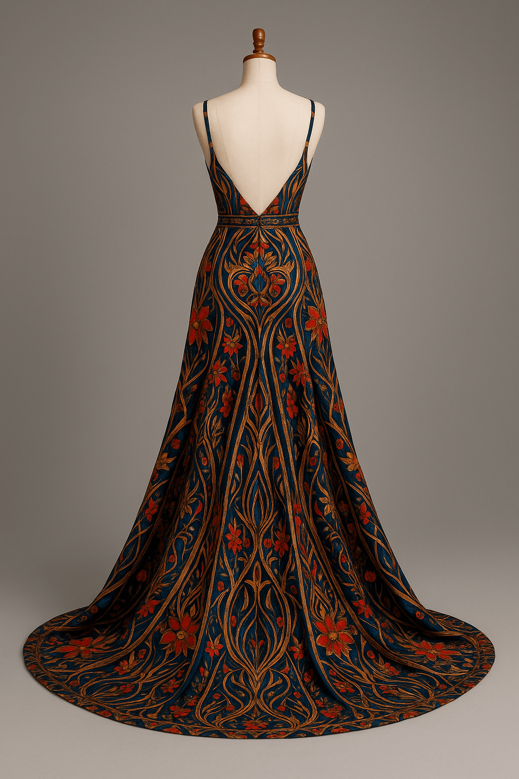 "Ethereal Mirage" - where calm meets couture ✨ flow in art, color & confidence.” - The Madhu"Ethereal Mirage" - where calm meets couture ✨ flow in art, color & confidence.”