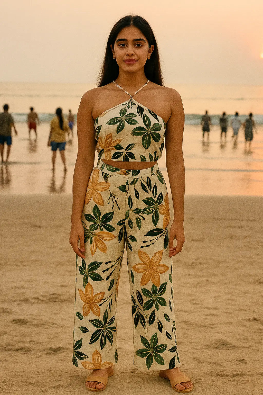 The Madhu Store Blossom Luxe Co-ord- "Your go-to outfit for sunny days." The Madhu Store