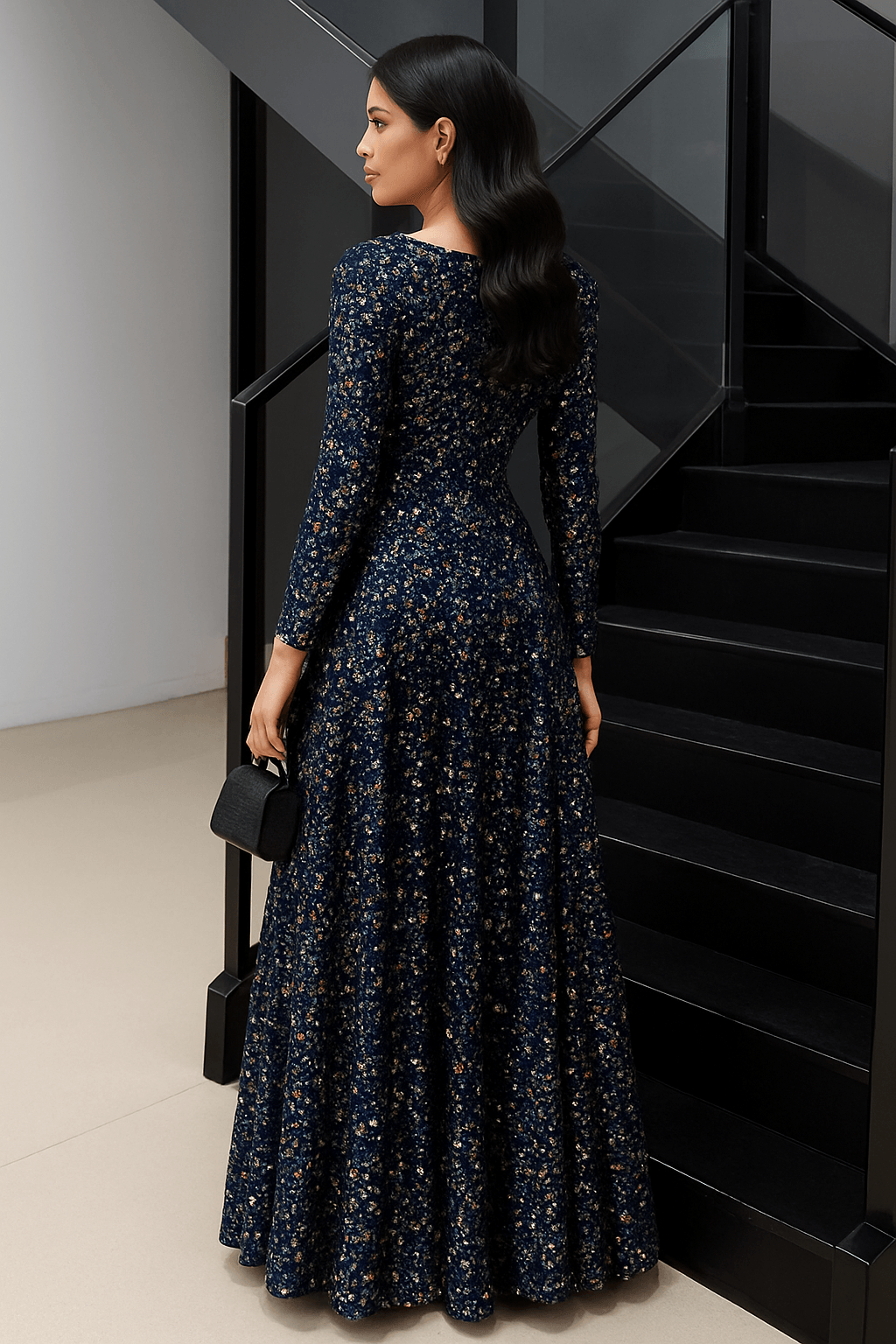 ✨ “Midnight Starlight Gown” ✨ - 💫 “Shine like the night sky in our Midnight Starlight Gown.” - The Madhu✨ “Midnight Starlight Gown” ✨ - 💫 “Shine like the night sky in our Midnight Starlight Gown.”