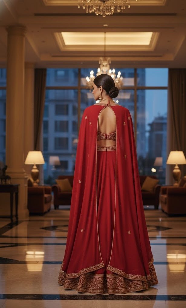 “Noor - e - Zahra”Experience the allure of "Noor - e - Zahra" – a captivating design that embodies timeless elegance and modern grace. - The Madhu“Noor - e - Zahra”Experience the allure of "Noor - e - Zahra" – a captivating design that embodies timeless elegance and modern grace.