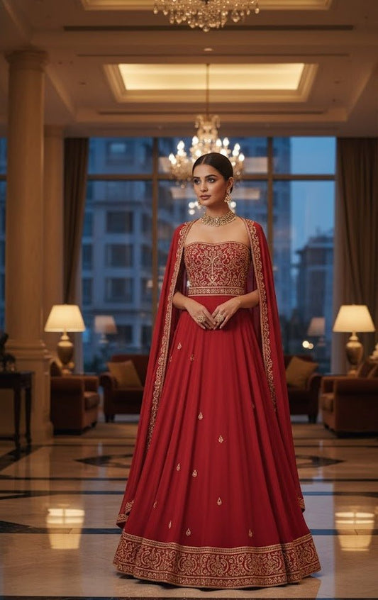 “Noor - e - Zahra”Experience the allure of "Noor - e - Zahra" – a captivating design that embodies timeless elegance and modern grace. - The Madhu“Noor - e - Zahra”Experience the allure of "Noor - e - Zahra" – a captivating design that embodies timeless elegance and modern grace.