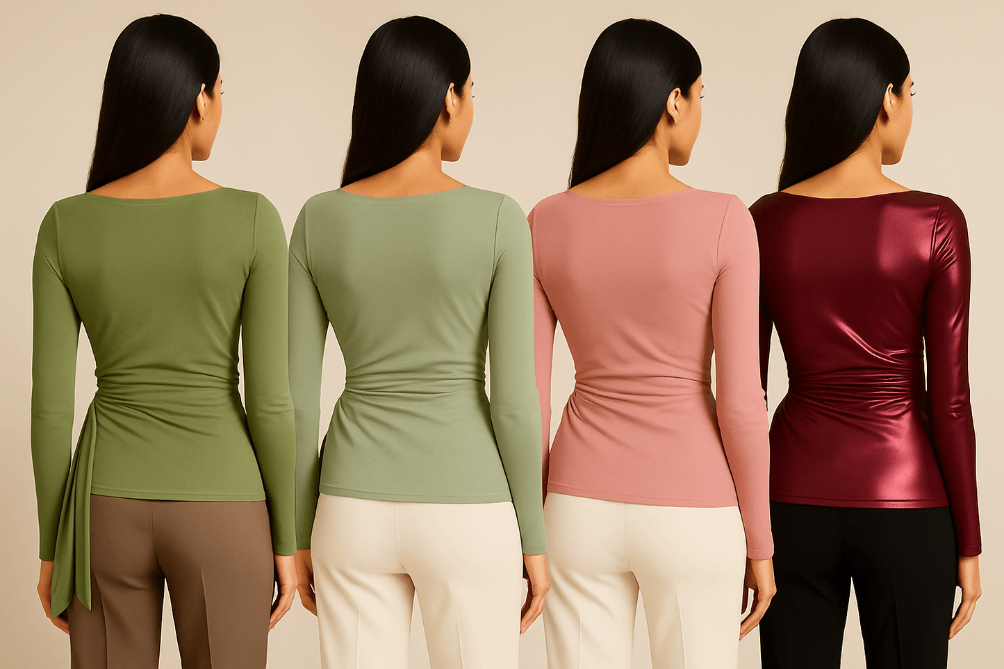 Pastel Wrap Top for Women | Stylish Asymmetrical Tie Top – The Madhu Store - The MadhuPastel Wrap Top for Women | Stylish Asymmetrical Tie Top – The Madhu Store