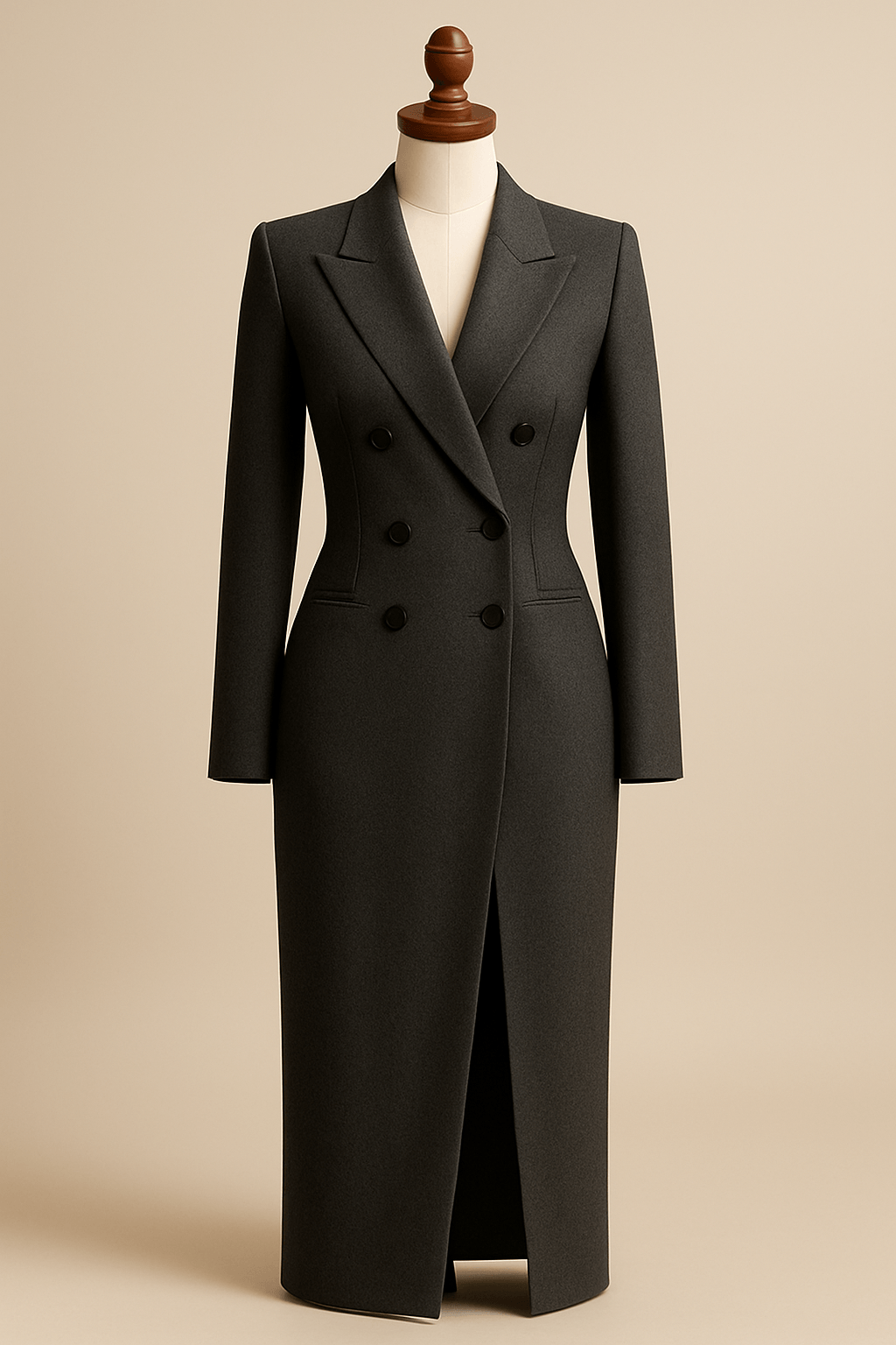 Power Silhouette Blazer Dress - The MadhuPower Silhouette Blazer Dress