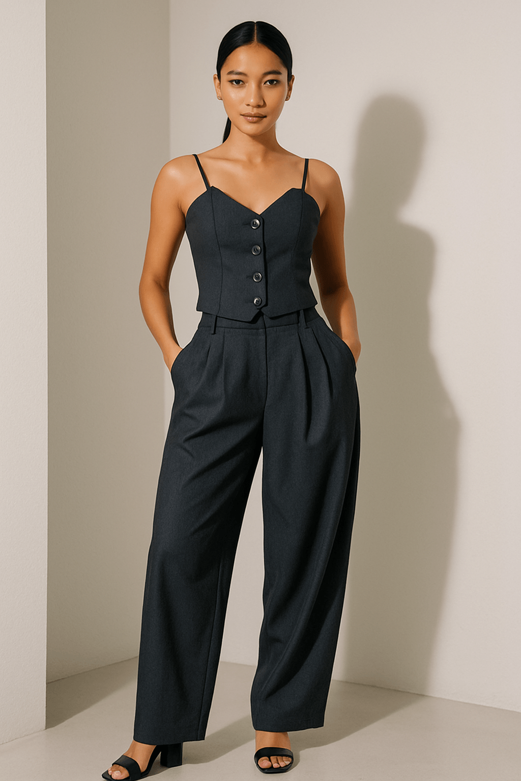 “Power Silhouette Co - ord Set” - The Madhu“Power Silhouette Co - ord Set”