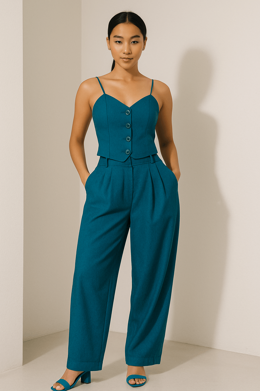 “Power Silhouette Co - ord Set” - The Madhu“Power Silhouette Co - ord Set”