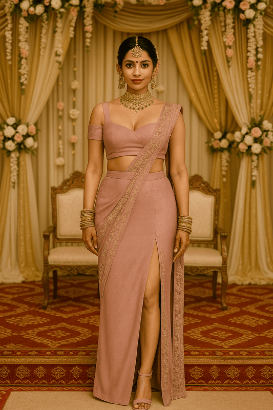 “Rajitha — where tradition meets fearless modernity in a bold celebration of elegance.” - The Madhu“Rajitha — where tradition meets fearless modernity in a bold celebration of elegance.”