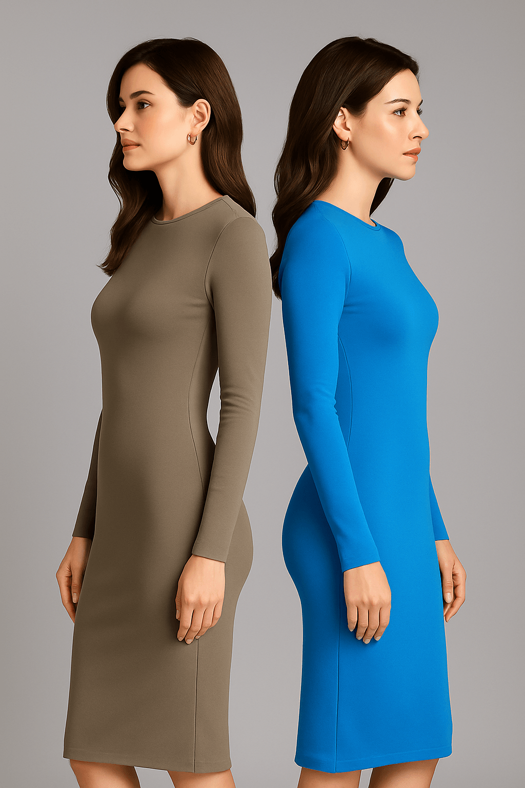 Serene Silhouette Dress - “Where elegance hugs every curve.” - The MadhuSerene Silhouette Dress - “Where elegance hugs every curve.”