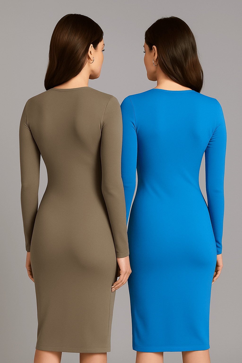 Serene Silhouette Dress - “Where elegance hugs every curve.” - The MadhuSerene Silhouette Dress - “Where elegance hugs every curve.”