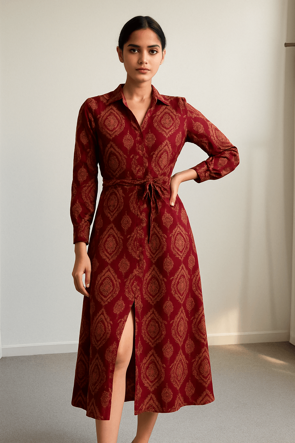 The Heritage Elegance dress - A timeless blend of Mughal artistry and modern nature — The Mughal Leaf Fusion Dress by The Madhu Store 🌿✨” - The MadhuThe Heritage Elegance dress - A timeless blend of Mughal artistry and modern nature — The Mughal Leaf Fusion Dress by The Madhu Store 🌿✨”