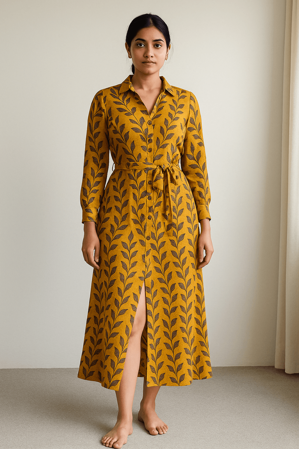 The Heritage Elegance dress - A timeless blend of Mughal artistry and modern nature — The Mughal Leaf Fusion Dress by The Madhu Store 🌿✨” - The MadhuThe Heritage Elegance dress - A timeless blend of Mughal artistry and modern nature — The Mughal Leaf Fusion Dress by The Madhu Store 🌿✨”