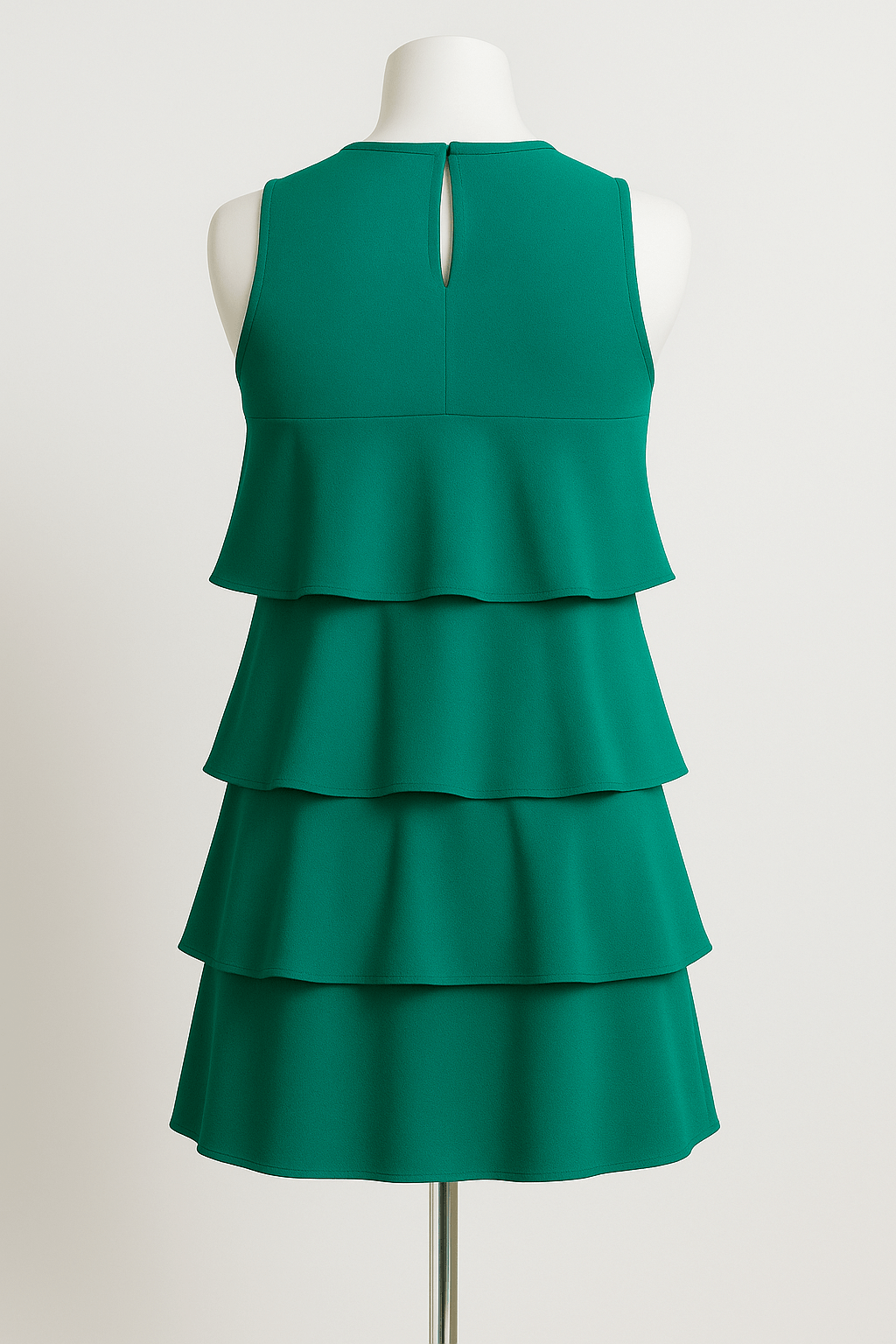 “The Madhu Store Emerald Grace Ruffle Dress” - The Madhu“The Madhu Store Emerald Grace Ruffle Dress”