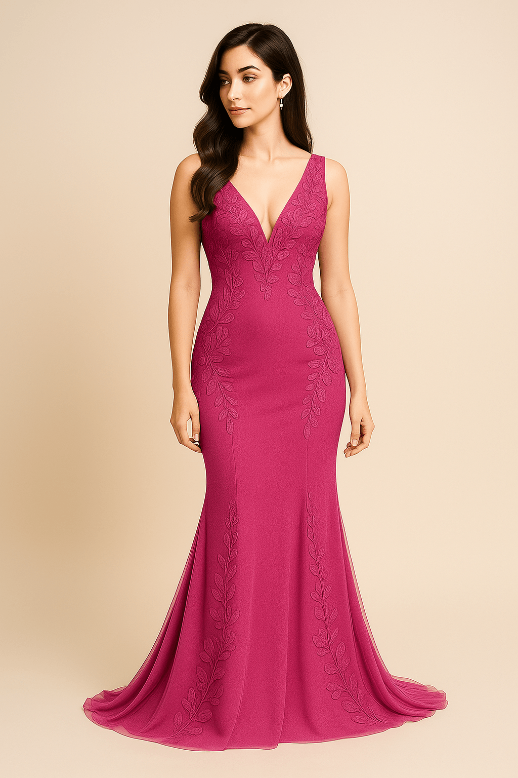 “Turquoise Bloom Satin Georgette Embroidered Gown” - evokes elegance and freshness - The Madhu“Turquoise Bloom Satin Georgette Embroidered Gown” - evokes elegance and freshness