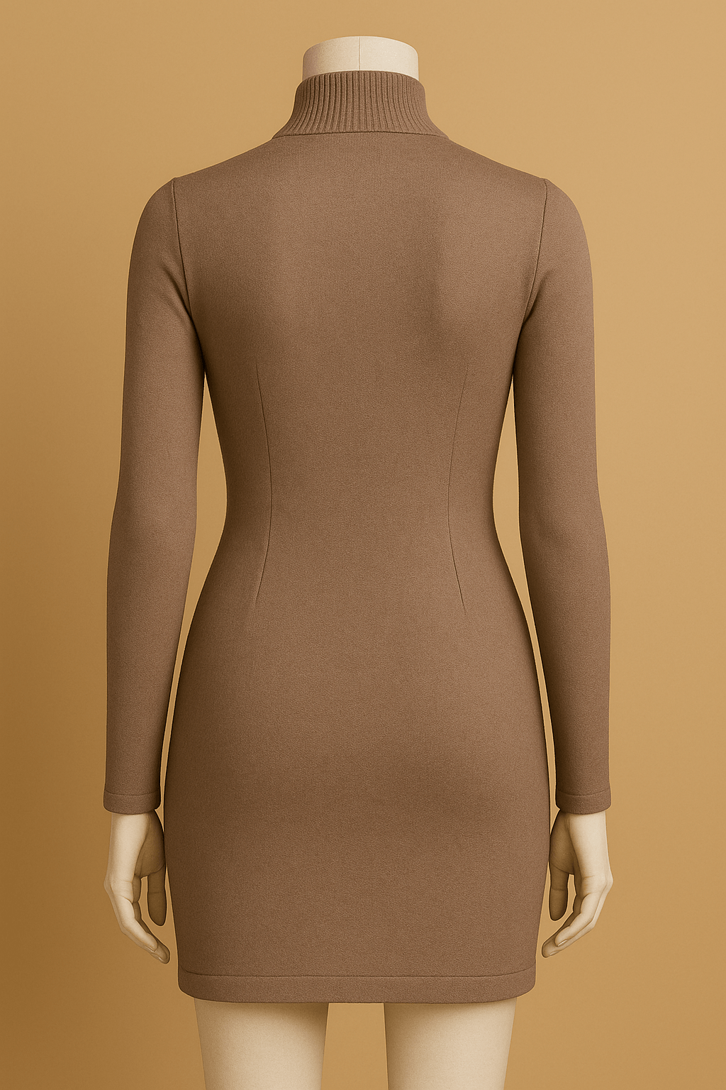 Urban Tranquil Dress – calm tone city sophistication. - The MadhuUrban Tranquil Dress – calm tone city sophistication.